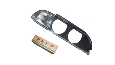 Dispersor lentila far Bmw Seria 5 (E39), 01.1996-06.2004, Fata, Dreapta, DEPO