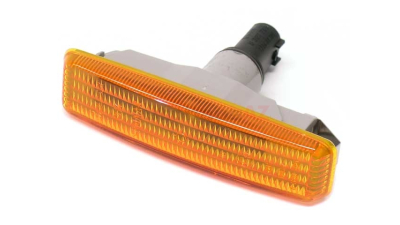 Lampa semnalizare aripa BMW Seria 5 (E39), 01.1996-06.2004, DEPO, fata, partea stanga=dreapta, galben; cu mufa bec;