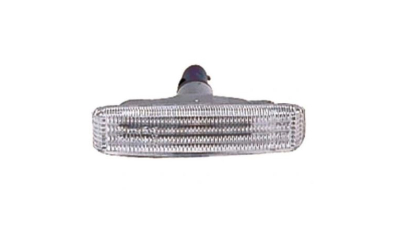 Lampa semnalizare aripa BMW Seria 5 (E39), 01.1996-06.2004, fata, partea stanga=dreapta, TYC, alb; fara soclu bec
