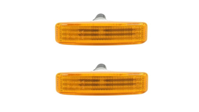 Lampa semnalizare aripa Bmw Seria 5 (E39), 01.1996-06.2004, partea Stanga=Dreapta, Fata, galben; fara soclu bec ; Omologare: ECE, Taiwan