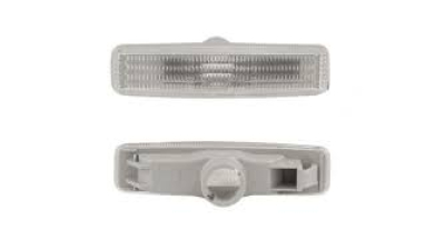 Lampa semnalizare aripa Bmw Seria 5 (E39), 01.1996-06.2004, alba, fara suport bec, omologare ECE, Stanga , Dreapta