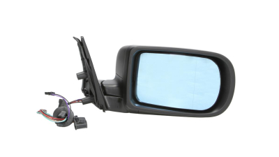 Oglinda exterioara Bmw Seria 5 E39 10.1997-06.2004 Sedan partea dreapta View Max Albastra Asferica 51168119724, 7 pini