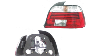 Stop spate lampa Bmw Seria 5 (E39), 09.2000-06.2004, spate, Dreapta, SEDAN, Tip= Hella; LED+P21W+PY21W; rosu-alb; fara suport bec; omologare: ECE, DEPO