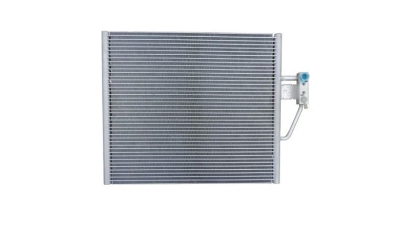 Condensator climatizare BMW Seria 5 E39, 04.1996-03.1999, motor 3.5 V8, 173 kw benzina, 535i; cutie manuala/automata, full aluminiu brazat, 495 (455)x415x18 mm, fara filtru uscator
