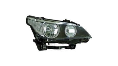 Far Bmw Seria 5 (E60/E61), 06.03-03.07, electric , tip bec H7+H7 , are motoras, omologare ECE , semnalizare alba, 63126910778; 63127165562; 6910778; 69107789; 7165562; 716556203, Dreapta