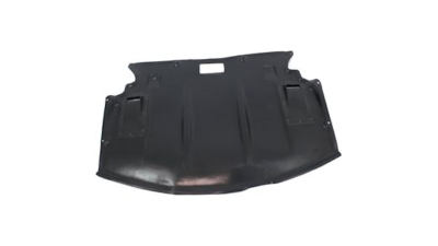 Scut motor fata Bmw Seria 5 E60/E61, 06.2003-06.2010, Fata, Polietilena, parte montare Scut motor, 2017345Q, Aftermarket