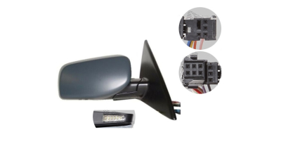 Oglinda exterioara Bmw Seria 5 (E60/E61), 06.2003-06.2010, Dreapta, reglare electrica; grunduit; incalzita; geam asferic; geam albastru; pliere electrica; memorie; 12 pini; cu lampa perimetru, View Max