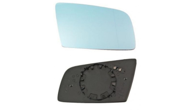 Geam oglinda Bmw Seria 5 (E60/E61) 06.2003-06.2010, Seria 6 (E63/E64), 01.2004-07.2010 partea dreapta View Max Albastra Asferica Cu incalzire