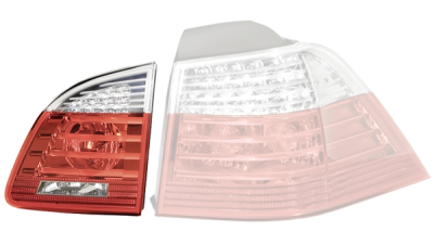 Stop spate lampa Bmw Seria 5 (E60/E61), 04.07-06.10 Touring, omologare ECE/SAE, spate, cu suport bec, interior, touring, 63217177698; 7177698, Dreapta