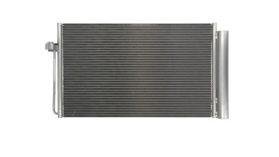 Condensator climatizare BMW Seria 7 E65/E66/E67, 07.2005-08.2008, motor 3.0 d, 170 kw/4.4 d, 242 kw diesel, 730d/745d; cutie automata, full aluminiu brazat, 645(605)x380(360)x16 mm, cu uscator si filtru integrat