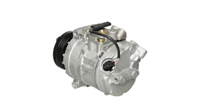 Compresor aer conditionat BMW Seria 3 E90/E91/E92/E93, 2005-2013, motorizare 335d; 3.0 d, diesel, rola curea 100 mm, 4 caneluri, de tip Denso: 7SEU17C