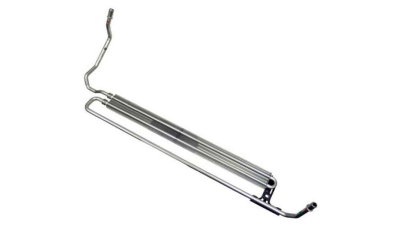 Radiator racire ulei motor, termoflot OEM/OES (Behr) BMW Seria 5 E60/E61, 07.2003-2010, motor 2.5 R6, 141 kw, ; 3.0 R6, 170 kw, 4.0 V8, 225 kw, benzina, cv automata, 520x50x16 mm, sistem directie racit cu ulei, din aluminiu / aluminiu mech