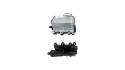 Radiator racire ulei motor, termoflot OEM/OES (Behr) BMW X3 E83, 01.2004-2011, motor 3.0 d, 150/160/210 kw, diesel, 3.0d 3.0d/xDrive30d; 3.0sd/xDrive35d, 142x80x76 mm, racitor transmisie, din aluminiu
