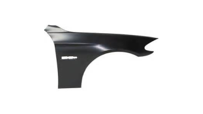 Aripa fata Bmw Seria 5 (F10/F11), 12.2009-, partea Dreapta, cu gaura pentru semnalizare, 41357248660, 201902-Q aluminiu