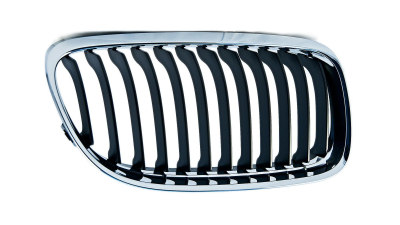Grila radiator Bmw Seria 5 (F10/F11), 12.2009-, dreapta, crom/crom/negru, 51137203650, 201905-2