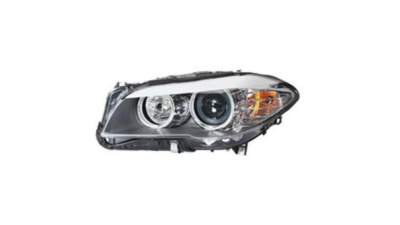 Far Bmw Seria 5 (F10/F11), 12.2009-06.2013, electric, tip bec H7+H7, cu motoras, fara unitate control, cu LED daytime running light, marca Depo 63117203239; partea Stanga