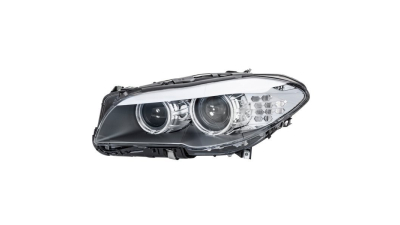 Far Bmw Seria 5 (F10/F11), 12.2009-06.2013, fata, Stanga, bi-xenon; cu LED daytime running light; D1S; electric; fara unitate control; fara ballast; cu motor, DEPO