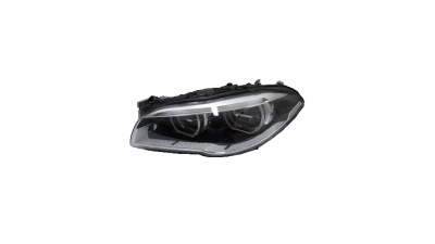 Far BMW Seria 5 (F10/F11), 07.2013-2017, partea Stanga, electric, fara becuri, cu lumini pt curbe, cu leduri daytime, fara unitate comanda LED, Hella