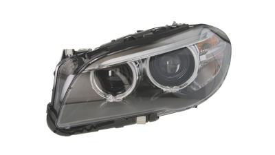 Far Bmw Seria 5 (F10/F11), 07.2013-, partea Stanga, bi-xenon; cu lumina timp de zi tip LED; D1S+LED+PY24W; electric; fara bec descarcare; fara ballast; cu motor, DEPO