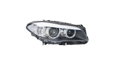 Far Bmw Seria 5 (F10/F11), 12.2009-06.2013, fata, Dreapta, bi-xenon; cu LED daytime running light; D1S; electric; fara unitate control; fara ballast; cu motor, DEPO