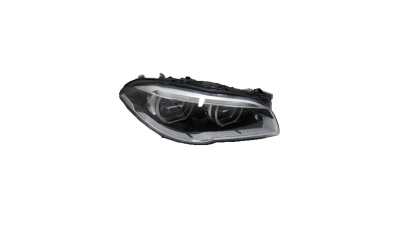 Far BMW Seria 5 (F10/F11), 07.2013-2017, partea Dreapta, electric, fara becuri, cu lumini pt curbe, cu leduri daytime, fara unitate comanda LED, Hella
