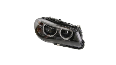 Far BMW Seria 5 (F10/F11), 07.2013-2017, partea Dreapta, electric, Bi-Xenon, tip bec D1S; cu leduri daytime, fara becuri, balast, cu motoras, Best Auto Vest