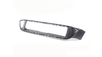 Rama centrala grila bara fata mijloc Bmw Seria 5 (F10/F11), 12.2009- (M-Trim , Model M-Pack), negru, 51748049347