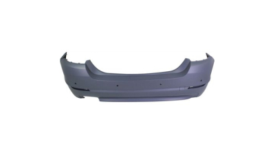 Bara spate Bmw Seria 5 (F10) Sedan , 12.2009-, Primerizat, cu orificii pentru senzori de parcare si catadioptri, 51127238522, 201996