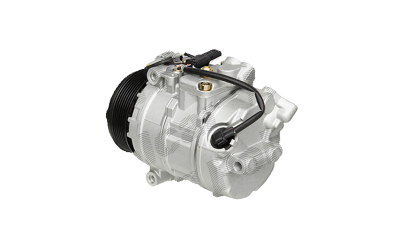 Compresor aer conditionat BMW Seria 5 F10/F11, 2010-2017, motorizare 525d/530d/535d; 3.0 d, diesel, rola curea 110 mm, 7 caneluri, de tip Denso: 7SBU17C
