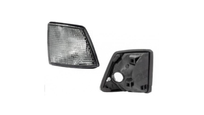 Lampa semnalizare fata Bmw Seria 7 (E32), 07.1986-04.1994, Stanga, Fumuriu , Fara Suport Bec , Omologare Ece , Parte Fata, 63131378821, Tyc
