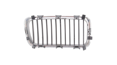 Grila radiator Bmw Seria 7 (E38), 04.1994-1998 dreapta, crom/crom/negru, 51138172280, 202205-4