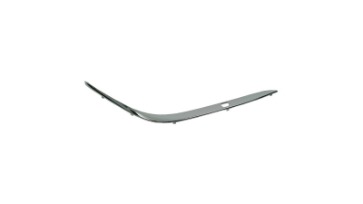 Bandou bara dreapta fata dreapta Bmw Seria 7 (E38), 04.1994-12.2001, cu gauri pentru spalator, crom, 51118168106
