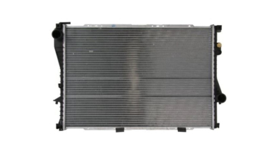 Radiator racire BMW Seria 7 E38, 10.1994-11.2001, 730i, 740i/iL motor 3.0 V8, 160 kw; 4.0 V8, 210 kw, benzina, cutie manuala, cu/fara AC, 648x438x32 mm, SRLine, aluminiu brazat/plastic 