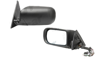 Oglinda exterioara Bmw Seria 7 (E38) 04.1994-12.2001 partea stanga View Max Albastra Asferica Carcasa neagra, electrica pliabila, cu memorie, 15 pini