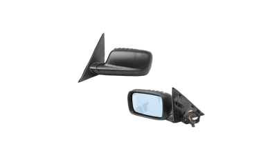 Oglinda exterioara Bmw Seria 7 (E65/E66) 09.2001-10.2008 partea dreapta View Max Albastra Asferica Carcasa neagra, pliabila cu memorie