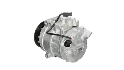 Compresor aer conditionat BMW Seria 7 E65/E66/E67, 03.2005-08.2008, motorizare 750i/iL; 4.8 V8 270kw, benzina; 740i; 4.0 V8 225kw, benzina, rola curea 110 mm, 4 caneluri, de tip Denso: 7SEU17C