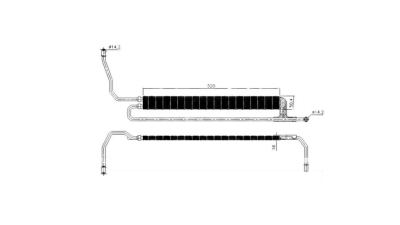 Radiator ulei motor, Termoflot Aftermarket 2023L8-1