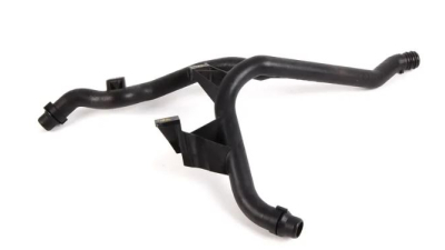Furtun radiator, BMW 5 E60/E61, 12.2001-2010 motor 520i; 525i; 530i; Seria 7 E65/E66, 03.2003-07.2008, 730i, Cauciuc, 