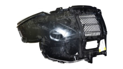 Carenaj roata Bmw Seria 7 (F01), 10.2008-2016 Model F01, 750i, partea Stanga, Punte Fata partea din Mijloc, 51717185163, 2025FL2T, polietilena