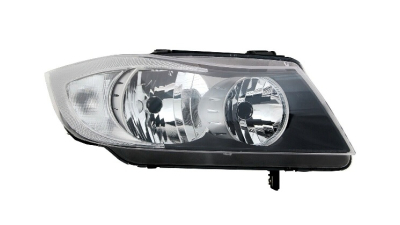 Far Bmw Seria 3 (E90/E91), 11.2004-08.2008, fata, Dreapta, Tip= Valeo; H7+H7; electric; fara suport becuri; cu motor, TYC