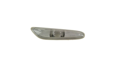 Lampa semnalizare aripa BMW Seria 1 (E81/E82/E87/E88), 09.2004-10.2013; Seria 3 (E90/E91), 11.2004-2012; Seria 3 (E92/93) COUPE/CABRIO, 09.2006-03.2010; X1 (E84), 09.2009-07.2012, DEPO, fata, partea dreapta, WY5W; alb; fara soclu bec;