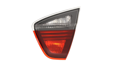 Stop spate lampa Bmw Seria 3 (E90/E91), 11.04-08.08 Sedan, omologare ECE, spate, interior, fara suport bec, alb-rosu-fumuriu, 63210406678; 63210406884, Dreapta