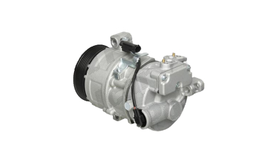 Compresor aer conditionat BMW Seria 1 E87/E88/E81/E82, 09.2004-06.2011, motorizare 120d; 2.0 d 120/130kw, diesel, rola curea 100 mm, 6 caneluri, de tip Denso: 5SE12C