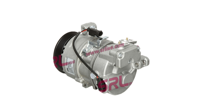 Compresor aer conditionat BMW Seria 1 E87/E88/E81/E82, 09.2004-06.2011, motorizare 120d; 2.0 d 120/130kw, diesel, rola curea 100 mm, 6 caneluri, de tip Denso: 5SE12C