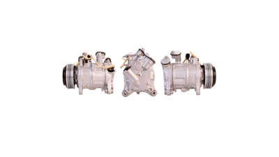Compresor aer conditionat BMW Seria 1 F20/F21, 2011-2019, motorizare 116d; 1.5 D, diesel; 118d/120d; 2.0 d, diesel, rola curea 110 mm, 6 caneluri, de tip Denso: 6SBU14A