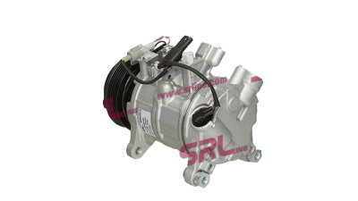 Compresor aer conditionat BMW Seria 1 F20/F21, 2011-2019, motorizare 116d; 1.5 D, diesel; 118d/120d; 2.0 d, diesel, rola curea 110 mm, 6 caneluri, de tip Denso: 6SBU14A