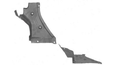Carenaj roata Bmw Seria 3 (E92/93) Coupe/Cabrio, 2008-03.2010 Model M3, partea Dreapta punte Fata partea din Spate, 51718040532, 2041FP44T