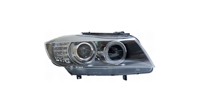 Far BMW Seria 3 (E90/E91), 08.2008-06.2012, partea Stanga, Bi-Xenon, electric, tip ZKW, tp bec D1S+H8, fara becuri, fara balast, cu motoras, fara lumini pt curbe, Depo