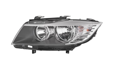 Far Bmw Seria 3 (E90/E91), 08.2008-06.2012, partea Stanga, tip bec H7+H7+PY24W; electric; cu motor, ZKW
