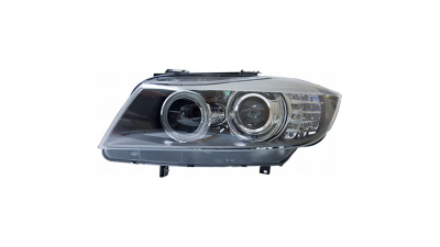 Far BMW Seria 3 (E90/E91), 08.2008-06.2012, partea Dreapta, Bi-Xenon, electric, tip ZKW, tp bec D1S+H8, fara becuri, fara balast, cu motoras, fara lumini pt curbe, Depo